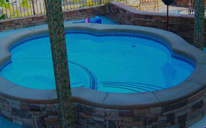 Crystal Beach fiberglass pool sales