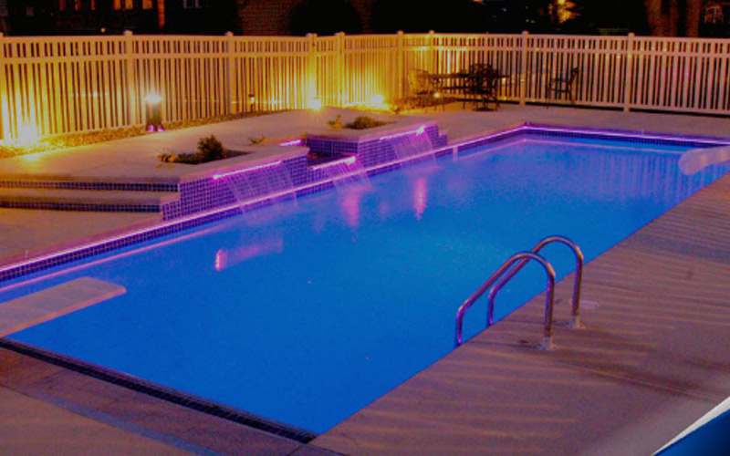 Luxor Shallow fiberglass pool sales