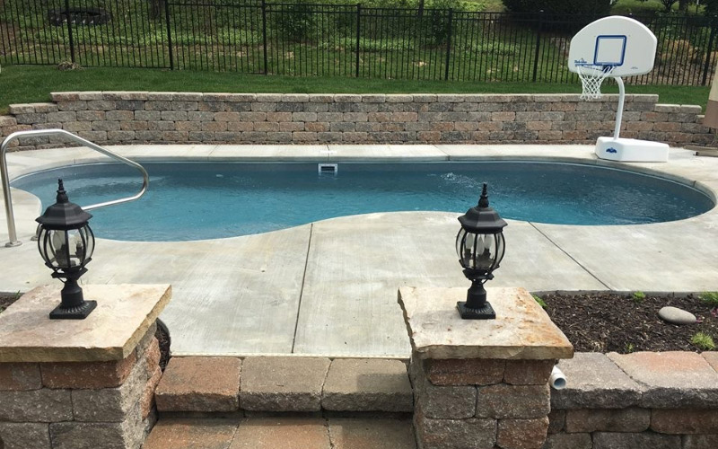 Sandcastle fiberglass pool sales