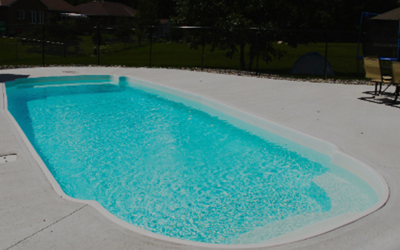 Savannah Shallow fiberglass pool sales