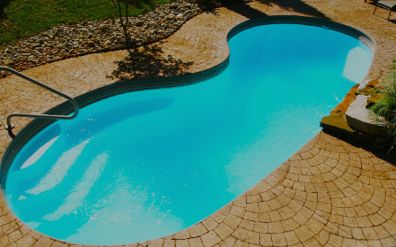 Seaside fiberglass pool sales