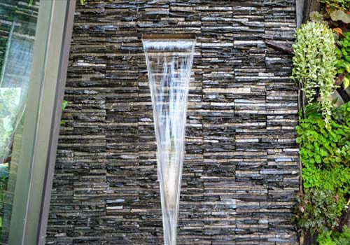 water wall waterfall