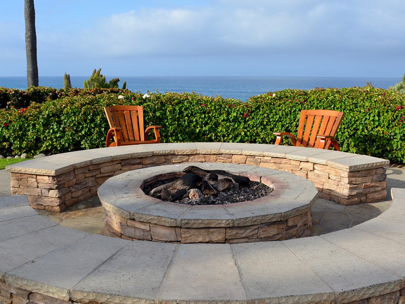 Universal Fire Feature Outdoor fire features - My Favorite Pool Builder