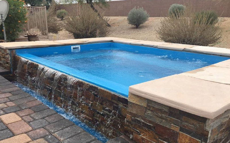 Modular Scottsdale fiberglass tanning ledge Gainesville FL