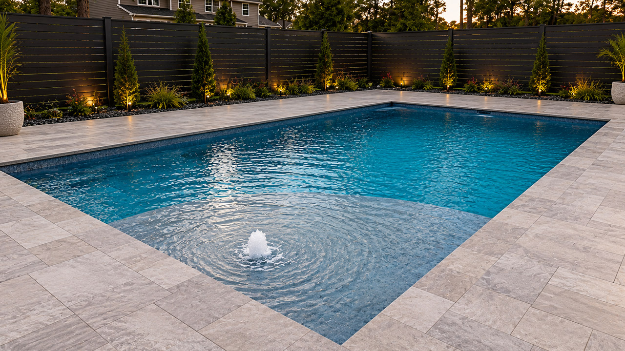 ecofinish fiberglass pool resurfacing with polyFIBRO in Lake City FL
